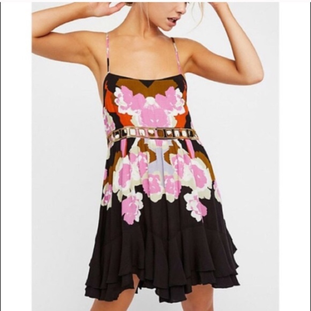 Intimately Free People Sweet Lucy Tank Dress Black - Picture 1 of 6